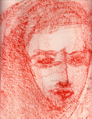 Red Madonna © 1996, E. Nora H. Amrani